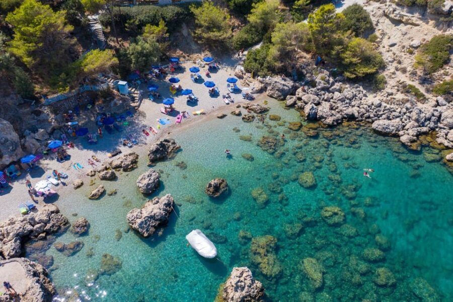 Rhodes: Anthony Quinn Bay E-Bike Tour with Snorkeling - An Overview of the Experience