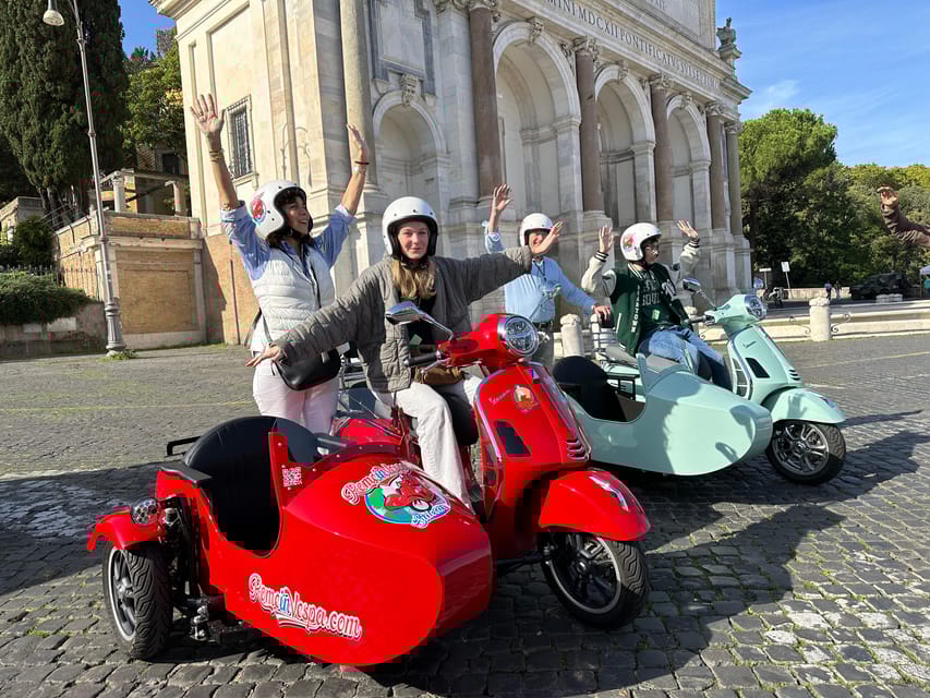 Rome in GoldenHour Private Vespa Sidecar Sunset Tour &Spritz - Authentic Traveler Feedback