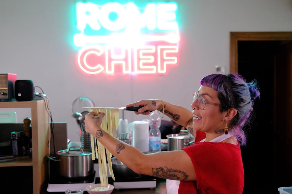 Rome: Tiramisu & Pasta Small-Group Cooking Class - Menu and Cooking Experience