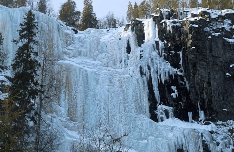Rovaniemi: Korouoma Canyon Frozen Waterfalls Day Trip - The Itinerary Breakdown