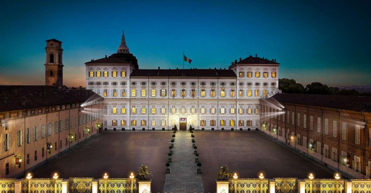 Royal Palace of Turin and Palazzo Madama Night Guided Tour - Highlights of the Experience