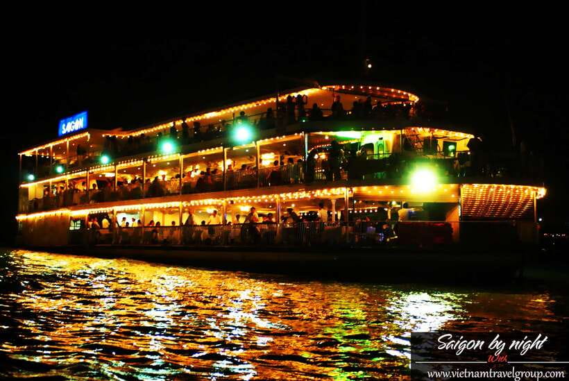 Saigon by Night: Traditional Dinner Cruise - Itinerary Highlights