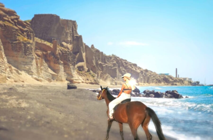 Santorini: Horseback Riding Tour on the Beach - The Beach Ride: A Memorable High Point
