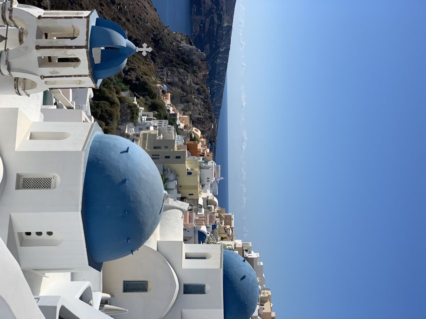Santorini: Private Tour of the Famous Blue Domes and Caldera - Authentic Experiences and Authenticity