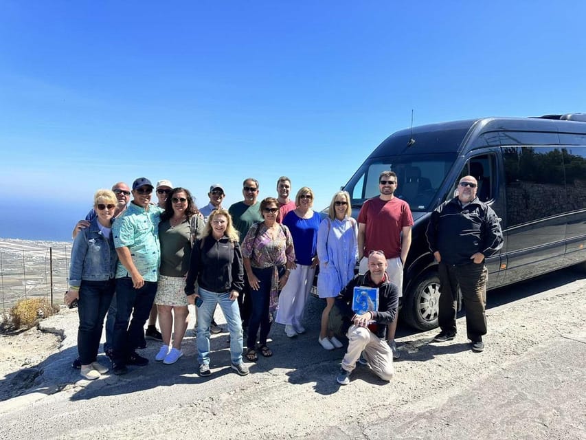 Santorini: Small Group Sightseeing Tour with a Local Guide - The Itinerary and What You’ll Experience