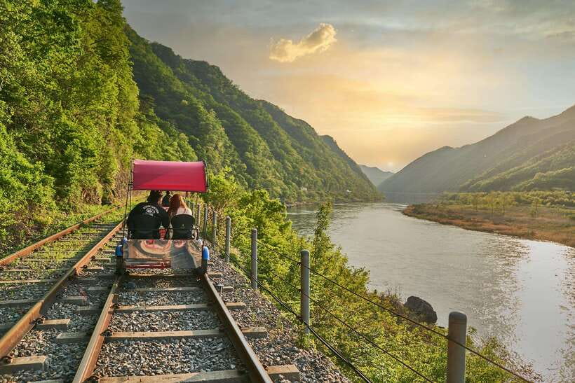 Seoul: Nami Island & Railbike & Begonia Bird Park Day Tour - The Itinerary: What to Expect