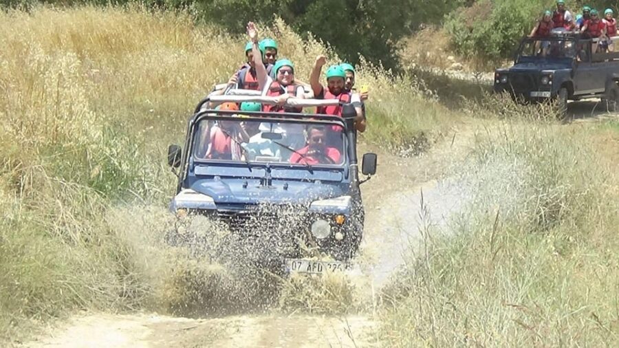 Side&Alanya:Rafting,Jeep,Quad/Buggy Safari/Zipline wLunch - What’s Included and What’s Not