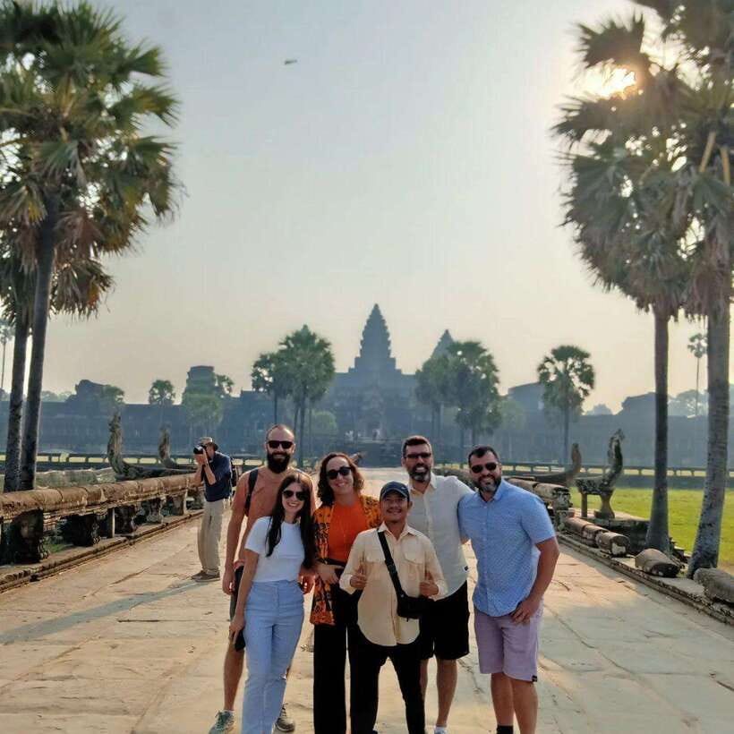 Siem Reap: 1-Day Angkor Wat Sunrise Tour in Spanish - The Itinerary in Detail