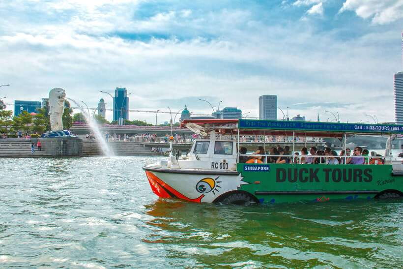 Singapore: Guided City Tour by Amphibious Duck Boat - What to Expect from the Tour