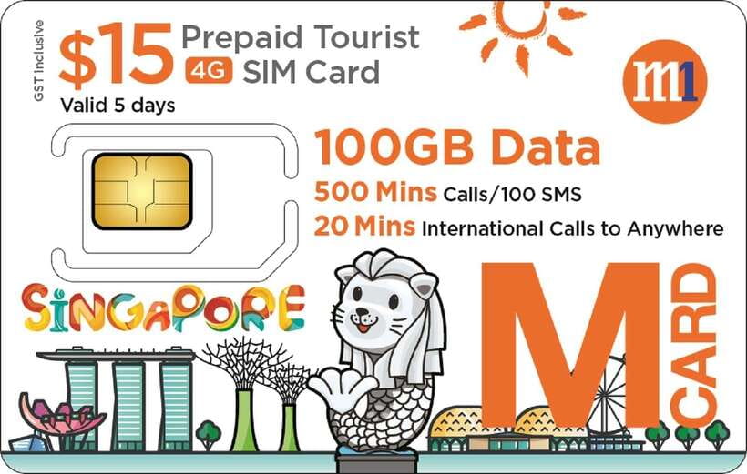 Singapore: M1 Tourist SIM Simcard - What’s Included and How to Redeem