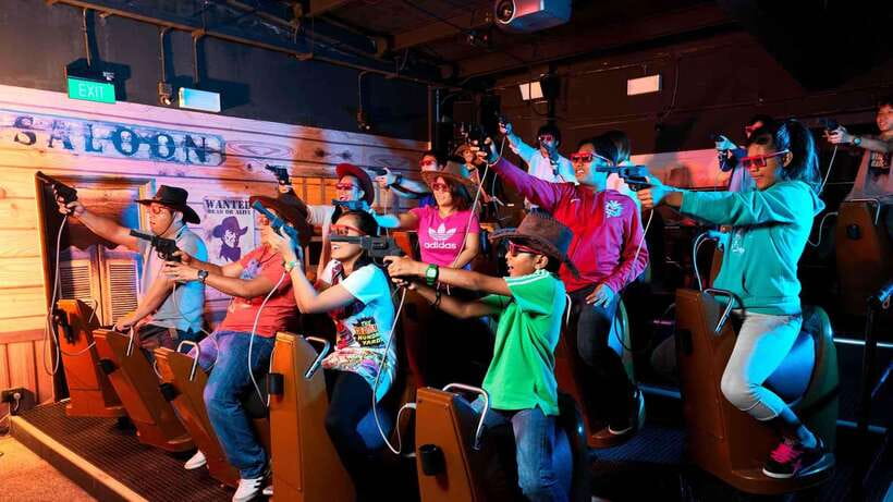 Singapore: Sentosa 4D AdventureLand Entry Ticket - The Rides and Experiences