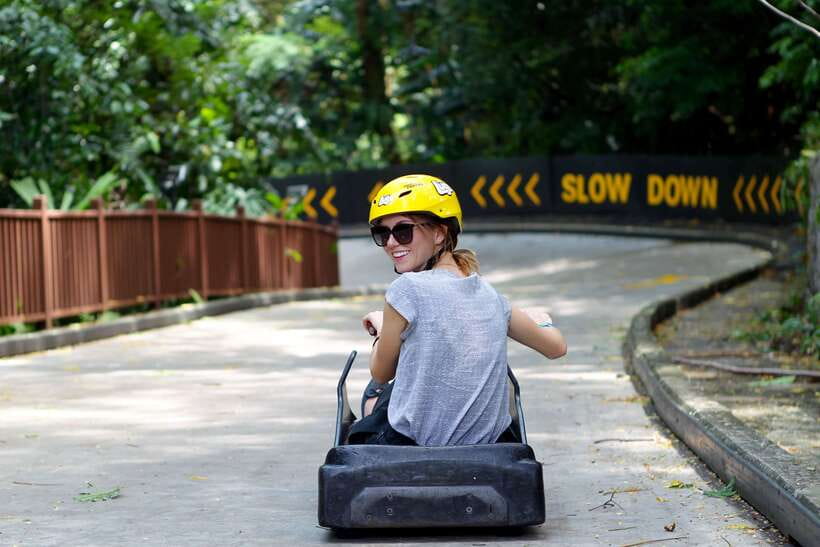 Singapore: Skyline Luge Sentosa Tickets - The Skyride Chairlift: Soaring Above It All
