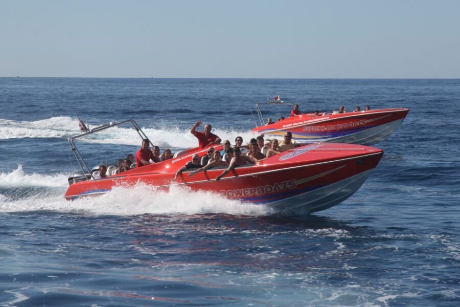 Sliema: Comino Blue Lagoon Powerboat Tour with Comino Caves - The Itinerary in Detail