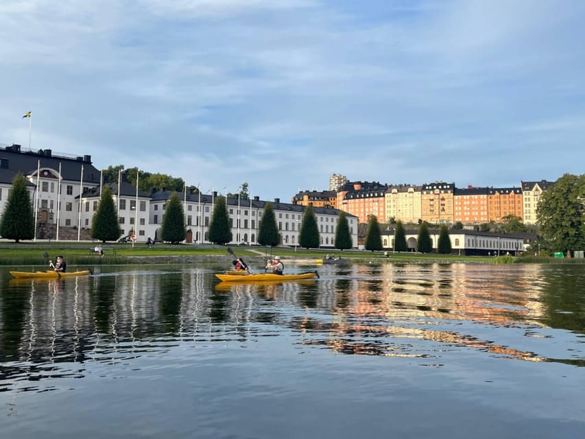 Stockholm: Sunset Kayak Tour in the City + Swedish Fika - The Value of the Experience