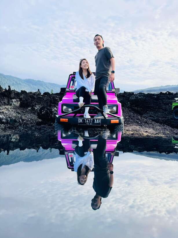 Sunrise Jeep Tour and Hot Spring - Jeep Ride Through the Lava Fields