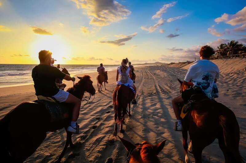 Sunset by Horse on the Beach - The Genuine Appeal of the Tour