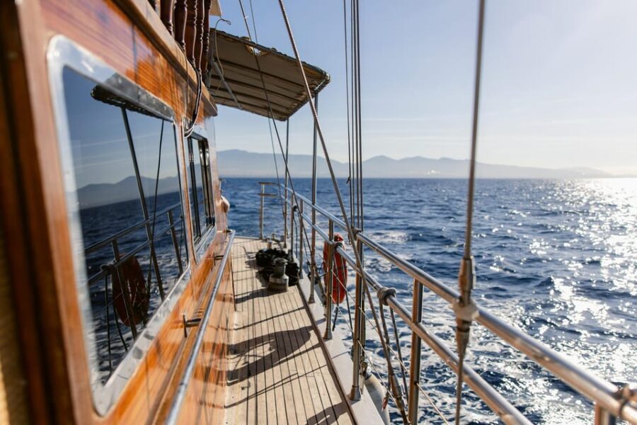 Sunset Dinner Cruise: Swim Stop, Drinks & Onboard Dining - Frequently Asked Questions