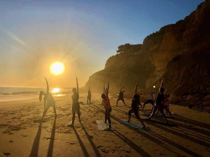 Sunset Yoga at Lagos's beautiful beach by el Sol Lifestyle - What the Experience Looks Like