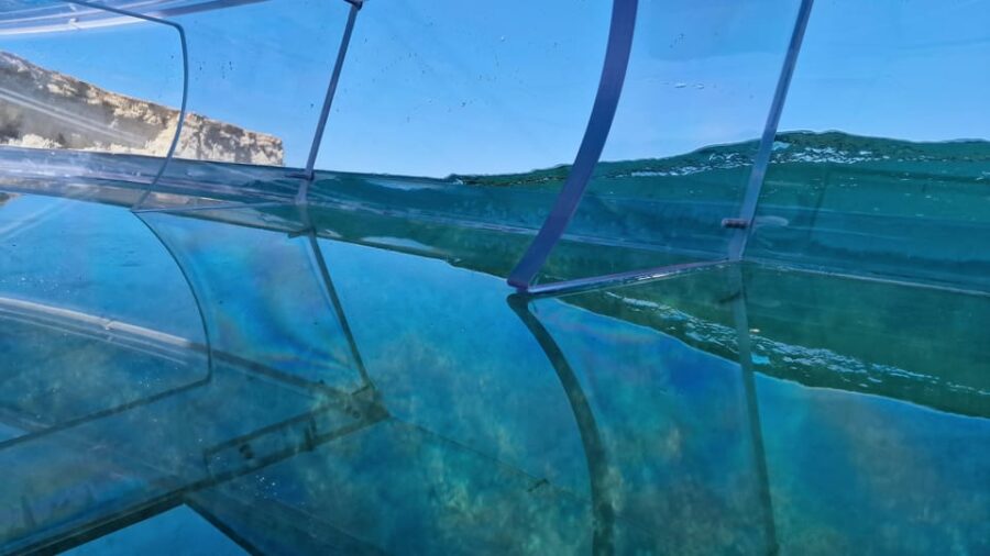 Syracuse: Coast and Sea Caves Full Transparent Boat Tour - Unique Features of the Crystal Boat