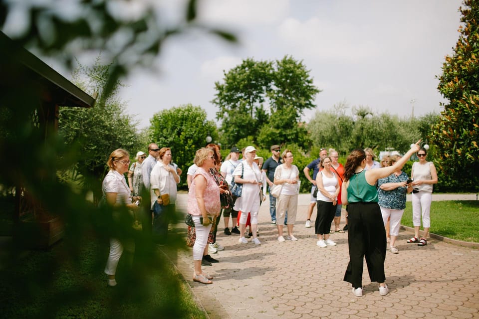 Valeggio: Perlage D'autore, Bubbles of Excellence and Guided Tour - Itinerary