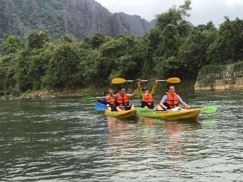 Vang Vieng: Zipline, Cave Tube, Trek, Kayak and Blue Lagoon - Deep Dive into the Experience