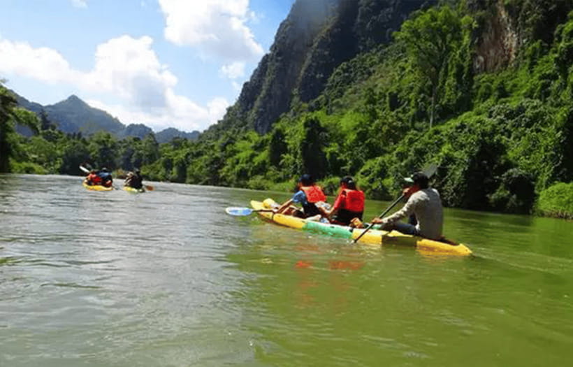 Vangrong: Zipline, Rafting, 2 Cave Hikes, Kayaking, Lagoon 4 - What’s Included and What’s Not  
