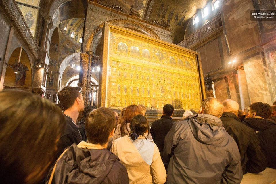 Venice: St. Marks Basilica Tour With Pala Doro - Exploring the Pala Doro