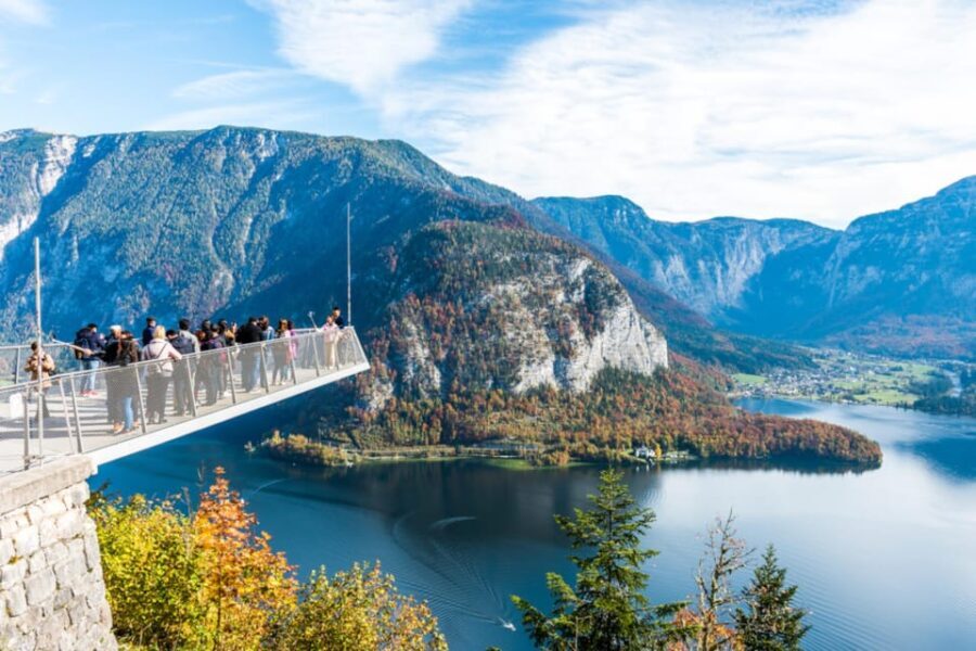 Vienna: Hallstatt Salzkammergut Day Tour with option skywalk - Transportation and Group Size
