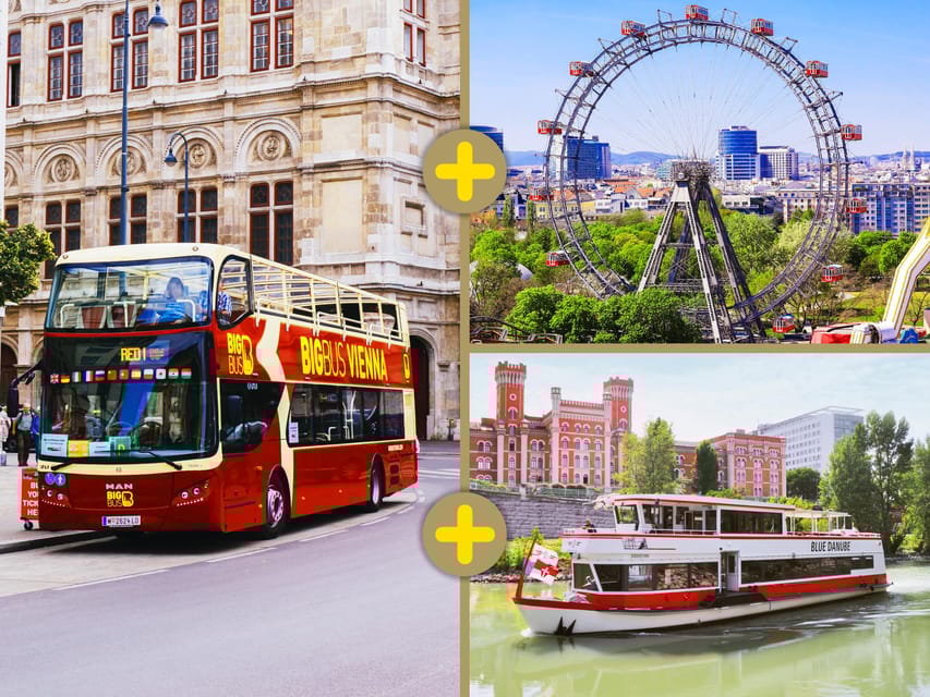 Vienna: Hop-on Hop-off, Ferris Wheel, and River Cruise - The Itinerary Breakdown
