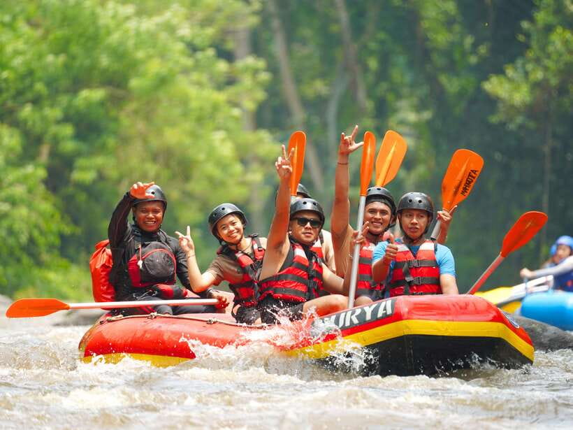 White Water Rafting Adventures - The Scenic Treasures of Bali’s Ayung River