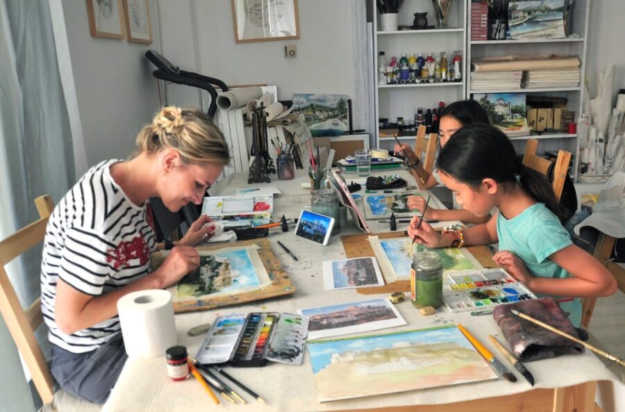 workshop for painting acropolis/landscape with local artist - Who Will Love This Experience?