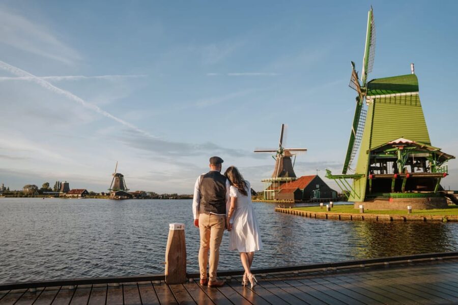 Zaanse Schans: Photoshoot Near Amsterdam with Windmills - The Sum Up
