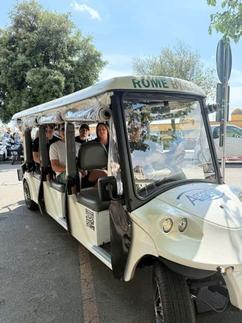 3H Rome: Baroque, Ancient and food experience by Golf Cart - Why Choose a Golf Cart Tour?