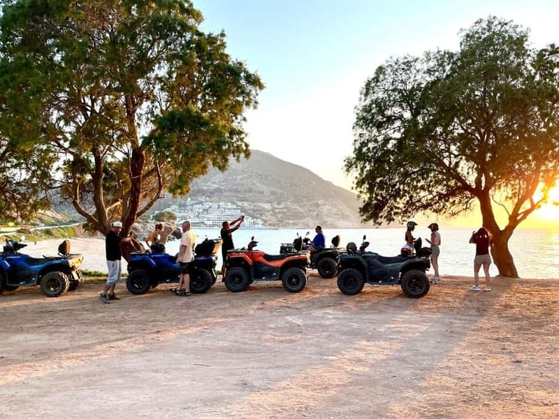 Agia Pelagia: Sunset or Morning Quad Tour & Ghost Town Visit - What You Can Expect from This Tour