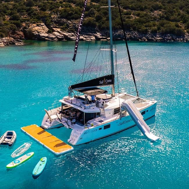 Agios Nikolaos: Sailing Trip Catamaran Lunch and Water Toys - The Itinerary: A Closer Look