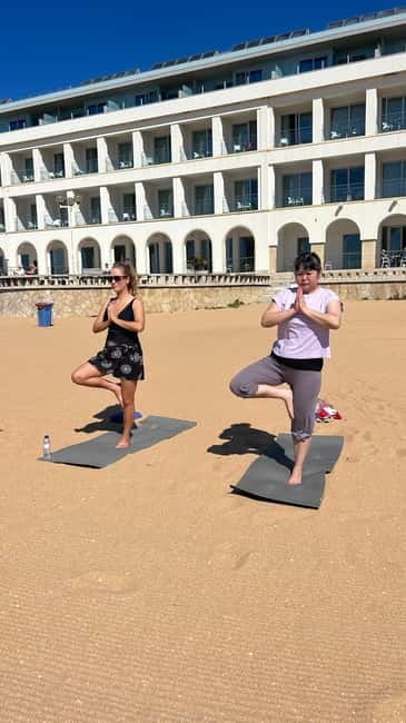 Albufeira: Sunset Yoga on the beach - Practical Details and Tips