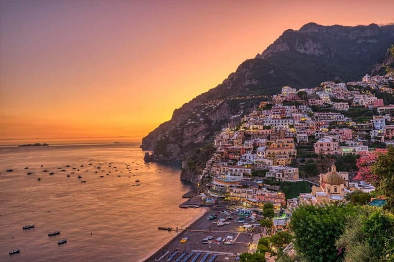 Amalfi: Sunset Cruise Swimm Caves Beaches Positano Prosecco - Practical Details for Travelers