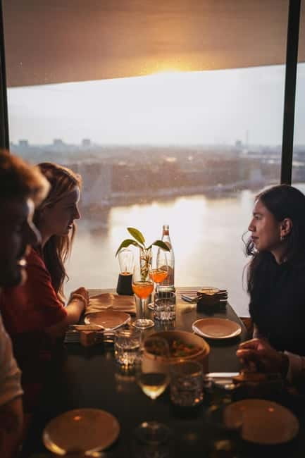 Amsterdam: A'DAM Lookout with Revolving Restaurant Moon - The Observation Experience & Photo Opportunities