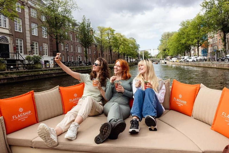 Amsterdam: Open Boat Cruise option Unlimited Drinks & Bite - The Itinerary: What You’ll See and Experience