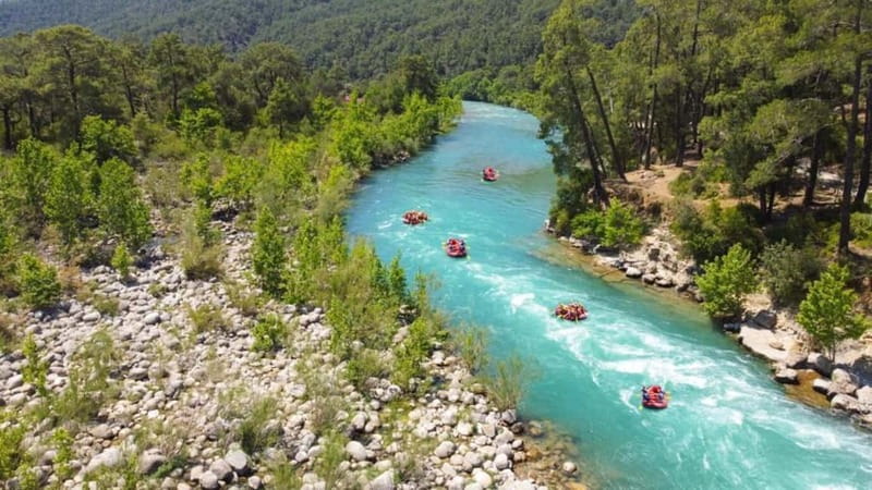 Antalya/Alanya: Rafting With Additional Extreme Options - The Itinerary in Detail
