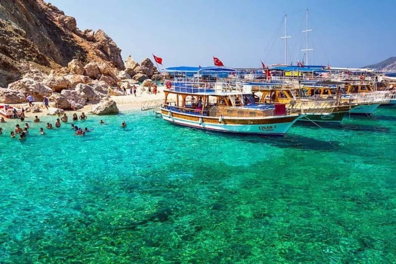Antalya/Kemer: Adrasan Suluada Island Boat Tours with Lunch - Key Points