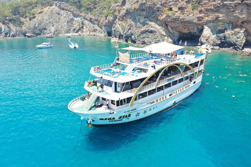 Antalya/Kemer Megastar Boat Trip w/Lunch & Hotel Pickup - Onboard Experience: Relaxing and Dancing in Harmony