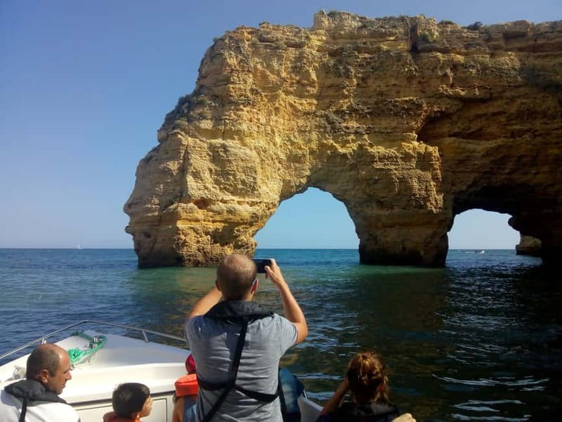 Armação de Pêra: Benagil and 10 Best Caves Guided Boat Tour - Detailed Breakdown of the Itinerary