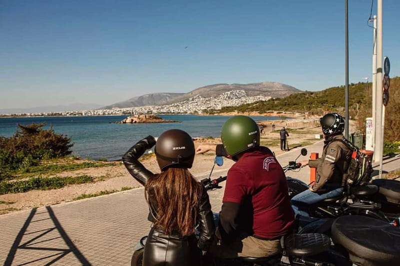 Athens Riviera: Sidecar Tour with swim at Lake Vouliagmeni - The Itinerary in Detail