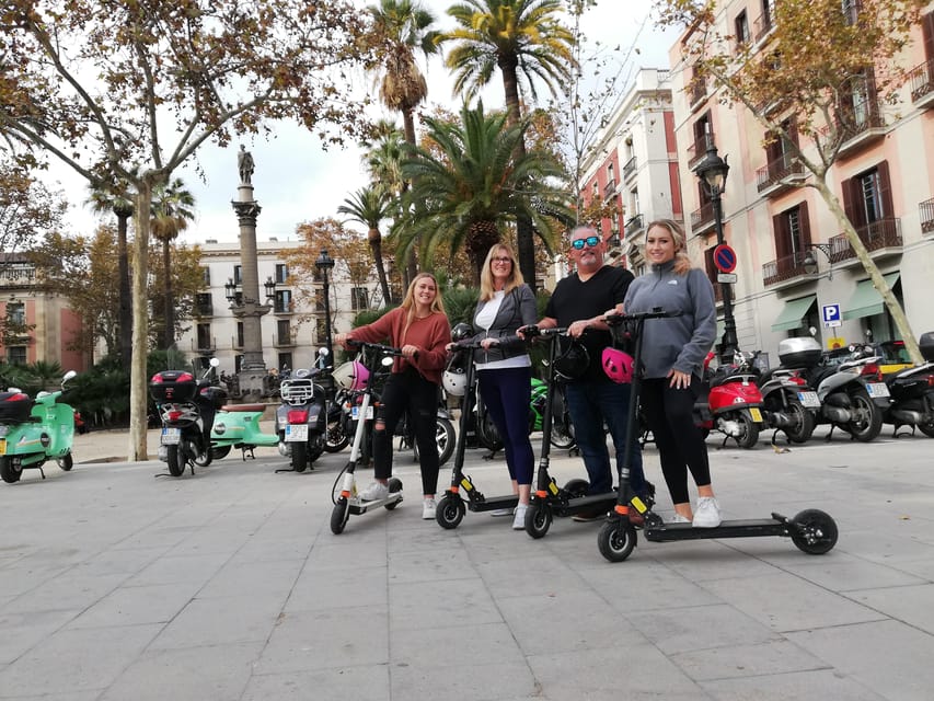 Barcelona: Electric scooter tour along the promenade and parks - What to Expect: From Beaches to Green Spaces