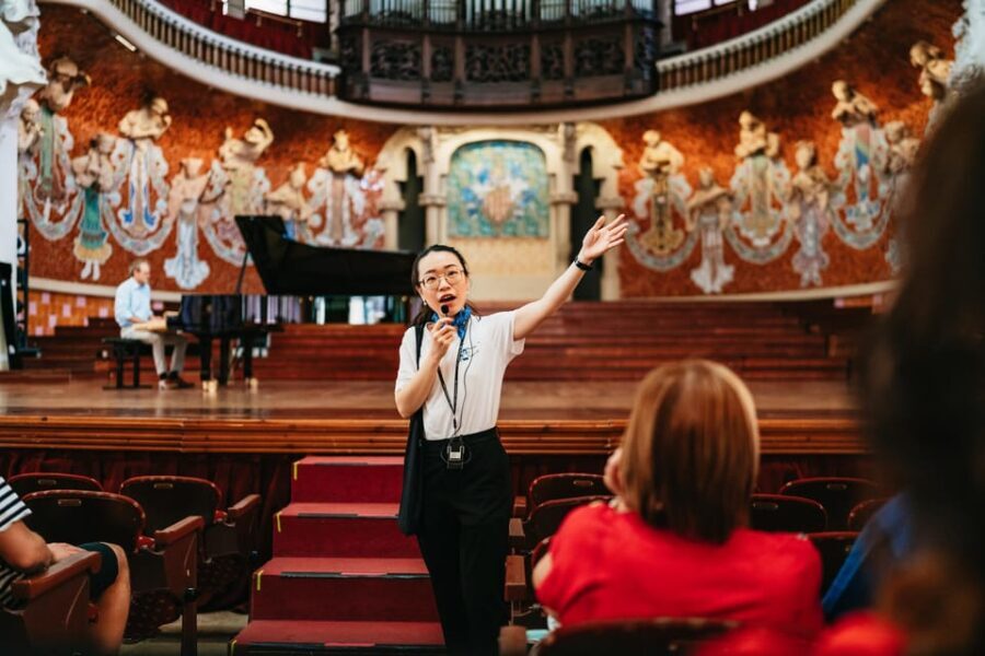 Barcelona: Palau de la Música Guided Tour - The Experience for Visitors