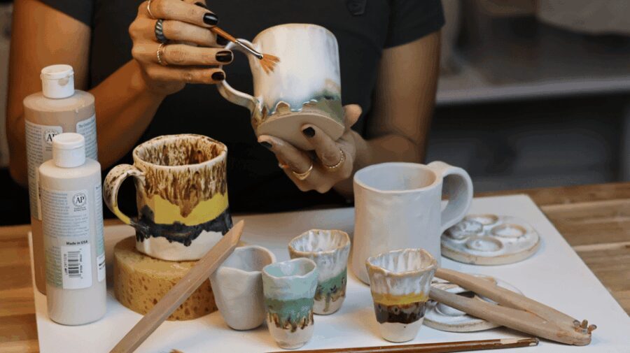 Barcelona: Pottery Workshop with Wine - The step-by-step process: What to expect