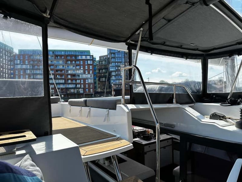 Barcelona: Private luxury ocean catamaran excursion - The Sum Up