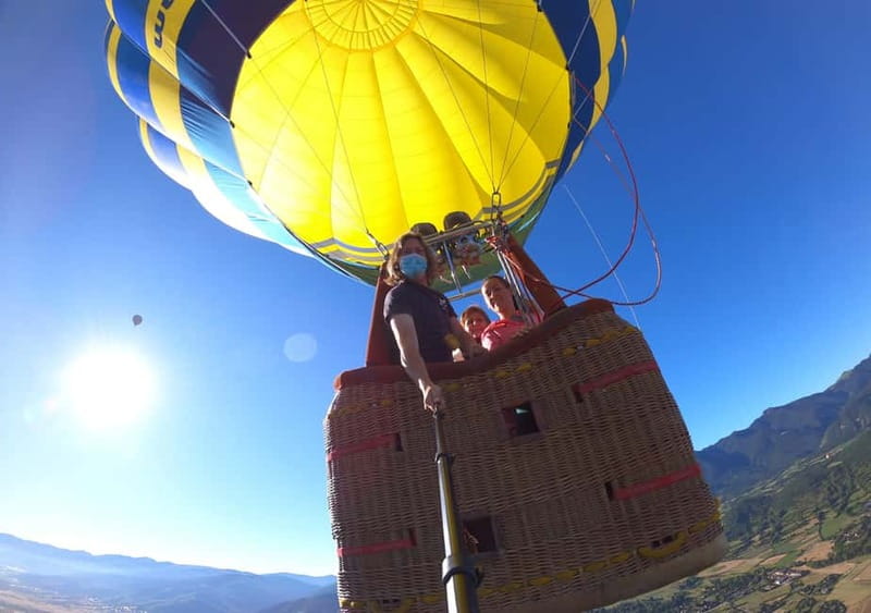 Barcelona Private VIP Balloon Flight with Pick-up Service - The Landing and Celebration