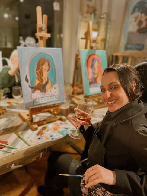 Barcelona: Vino, Pintura, Música y Diversión! Sip & Paint - Practical Details and Tips